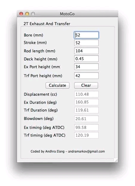 port duration