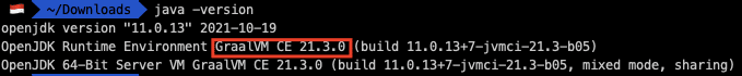 graalvm java